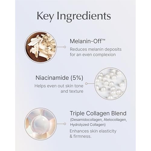 SOORYEHAN Lifting Ampoule Serum (2.02fl oz) - Triple-Action Anti-Aging Serum for Skin Tone, Texture, and Elasticity with 5% Niacinamide and Triple Collagen Blend