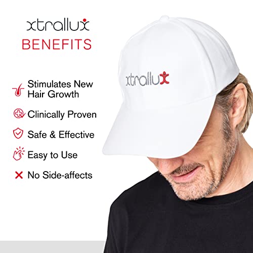 Xtrallux Super Plus Laser Hair Growth Cap with 276 Lasers – 6 Minute Treatment Time for Thinning Hair | FDA Cleared Hair Loss Treatment | Hair Regrowth Cap for Men and Women