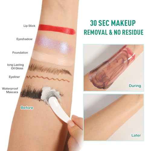 Cleansing Balm Makeup Remover - Deep Clear Korean Makeup Melting Cleansing Balm with Natural Oil for Waterproof Eye Face Lip Heavy Make up, Gentle Moisturized Cleanser for Sensitive Skin, Vegan, 2Pcs