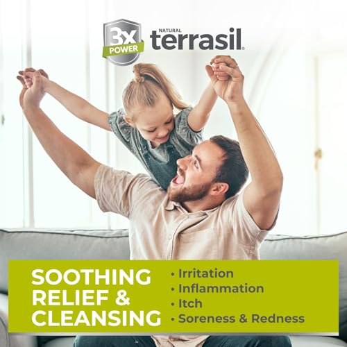 terrasil Skin Repair Bundle for Folliculitis, Ingrown Hair, Boil Treatment, Razor Burn, Angular Cheilitis Treatment, & More, Dermatologist Tested & Hypoallergenic Approved (0.5oz Tube & 75gm Soap Bar)