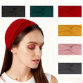 6-Pack Stretchy Women's Headbands - Non-Slip Sweat Absorbent for Yoga & Gym
