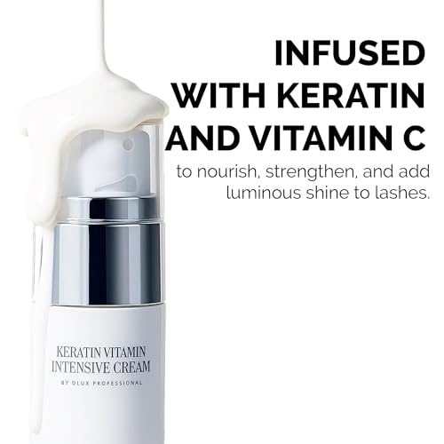 DLUX Professional Keratin & Vitamin C Lash Serum — Eyelash & Brow Treatment