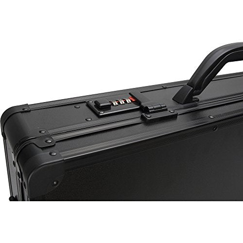 SunRise Apostoli Barber Case Professional Clippers Travel Organizer Box, Black Matte, SC4102PPAB