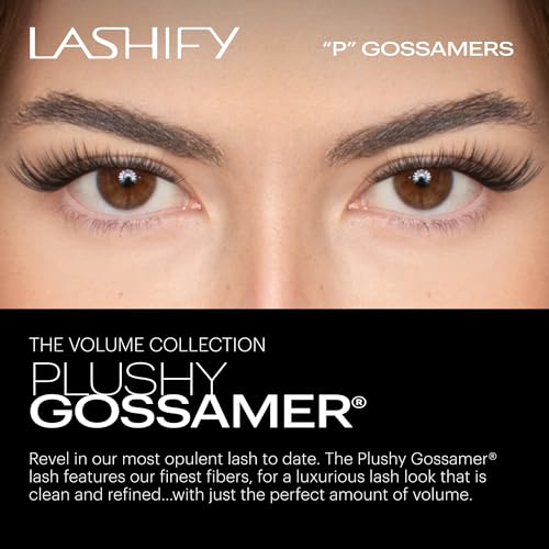 Lashify Plushy Gossamer 16mm Lashes Chocolate