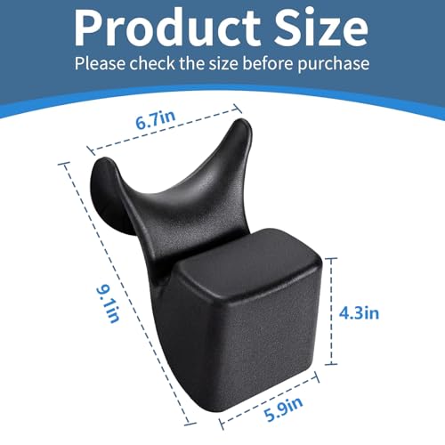 Ergonomic Silicone Shampoo Bowl Neck Cushion for Salons
