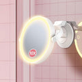 10X Magnifying Mirror with Light, Wall & Desk Makeup Mirror