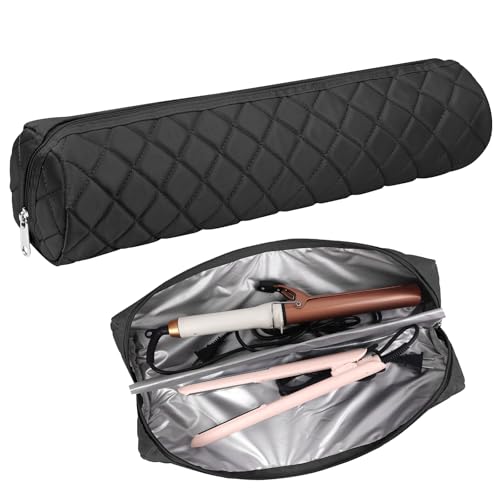 Suafrnut Heat-Resistant Hair Tools Organizer Bag for Travel