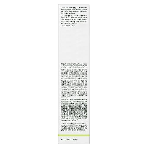 Well People Bio Brightener Priming Serum, Nourishing Primer For Long-Lasting Makeup & A Healthy Glow, Brightens & Soothes Skin, Vegan & Cruelty-free
