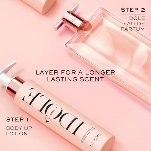 Lanc?me Id?le Body Up Scented Body Lotion - Lightweight & Hydrating with a Clean & Fresh Floral Scent - 6.7 Fl Oz