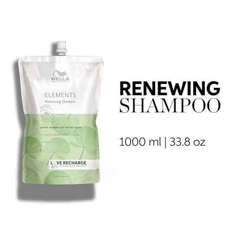 Wella Professionals Elements Renewing Shampoo| Gentle Sulfate & Silicone Free Shampoo| For All Hair Types