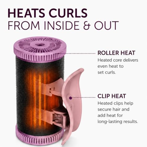 Remington Pro Hot Rollers with Thermaluxe Technology, 20-Count Set