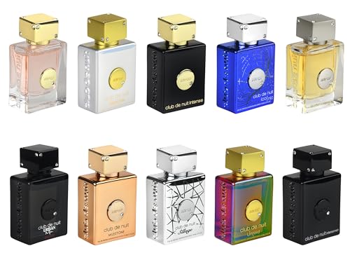 Armaf Club De Nuit Parfum Mini 10-Piece Fragrance Discovery Set