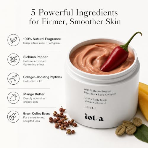 Iota Superchili Body Mask 8.4 fl oz | Firming Leave-On Treatment