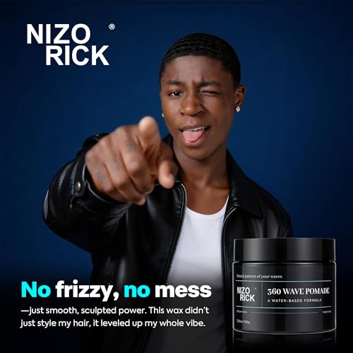 Men's 360 Wave Pomade 150g Water-Based Strong Hold