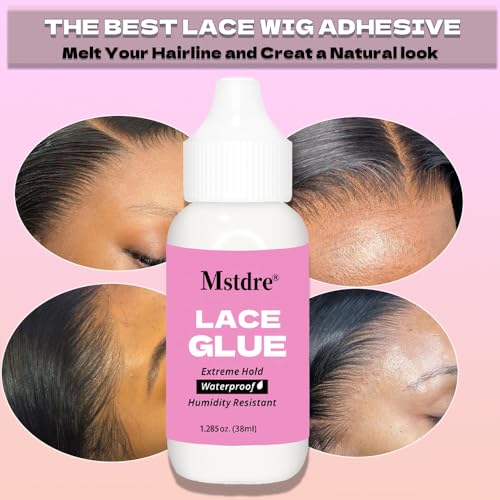 Lace Wig Glue - Invisible Bonding Adhesive, Water-Resistant, 1.3oz