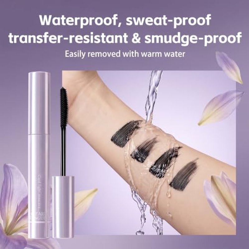 Curling Tubing Mascara for Older Women - Waterproof & Smudge-Proof