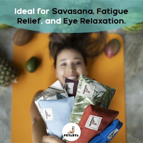 Lavender & Buckwheat Eye Pillow for Yoga & Relaxation