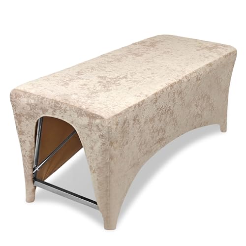 AIROW Ergonomic Lash Bed Foam Topper Cover for Massage & Salon Beds