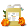 Organic Calendula Oil For Sensitive Skin -Bulk 32 Fl Oz- USDA Organic Certified 100% All Natural Plant Based, Lightweight & Unscented Gentle Soothing Oil For Sensitive Skin - For Face, Skin & All Over