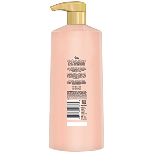 Caress Body Wash, Daily Silk White Peach and Silky Orange Blossom, 25.4 Ounce