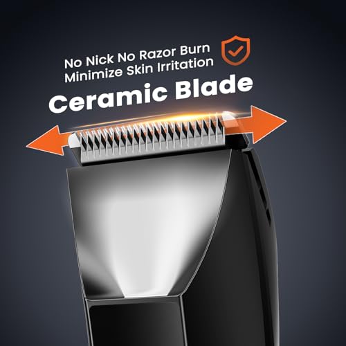 MAXGROOM 3-in-1 Body Hair Trimmer for Men, IPX7 Waterproof