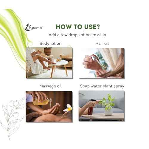 Pure Neem Oil (32 Oz) - 100% Cold Pressed, All Natural Concentrate, Unrefined, Multipurpose, Seed Extract