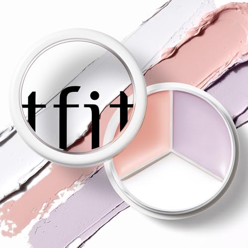 TFIT 3-Shade Concealer Palette – Full Coverage, 12HR Wear