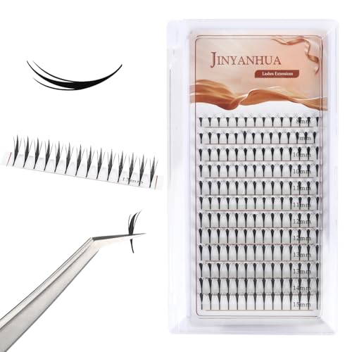 Premade Wing Lash Extensions 8-15mm C/D Curl Mix