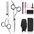 Professional Hair Cutting Kit - 10pc Scissor Set with Thinning Shears