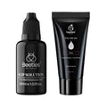 Beetles Poly Extension Gel for Nail, 60g Clear Builder Nail Gel,and Poly Nail Gel Slip Solution 30ml Extension Nail Liquid Slip Solution