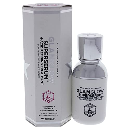 Glamglow Superserum 6-acid Refining Treatment 1 Oz Unisex, 1 Oz (GG063)