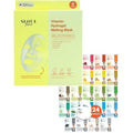 DERMAL 24 Combo Pack A + Vitamin Hydrogel Melting Jelly Gel Mask 4ea Bundle