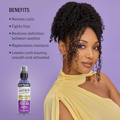Aunt Jackie's Curl La La Bounce Back Refreshing Serum 4oz