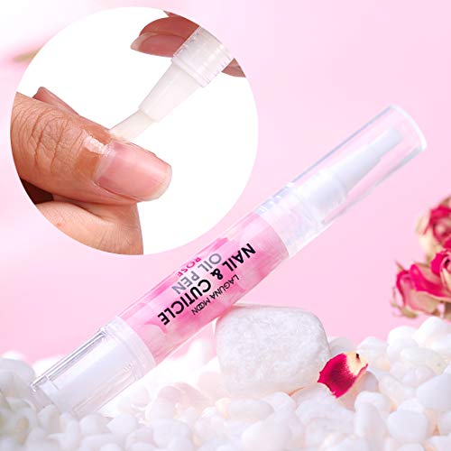 Natural Rose Cuticle Oil Pen for Nail Care & Growth - 5ml - 1 Pack