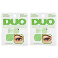 DUO Brush-On Clear Lash Glue ?Waterproof Strip Lash Adhesive with Vitamins A, C & E, Long Lasting Eyelash Glue, 0.18 oz, 2 Pack