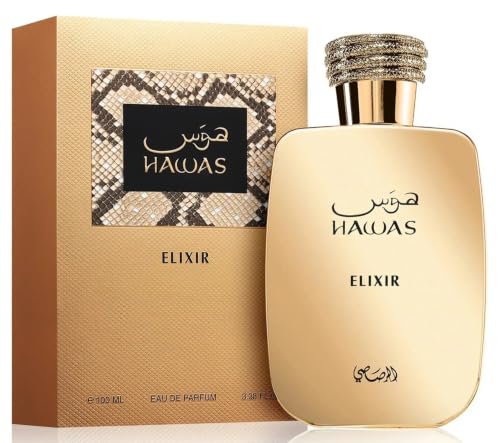 Rasasi Hawas Elixir Unisex Oriental Vanilla Perfume 2024