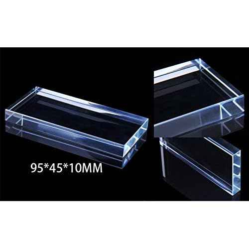 Pro Nail Art Painting Color Toning Glass Board Makeup Palette Eyelash Extension Adhesive Glue Pallet Glass Palette Stand£¨2 x 4 Inch £©