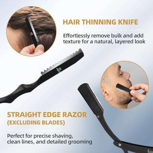 Professional Hair Cutting Scissors Kit - Japanese Stainless Steel