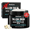 Wrinkles Smooths Beef Tallow Balm for Men Tallow Face Moisturizer for Face Hydration Anti Aging Cream - Natural Mens Facial Skincare Lotion with Jojoba Oil Clean Scent - 4.23 oz