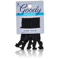 Goody WoMens Ouchless Ribbon Elastics, Solid Black, 5 Count