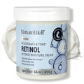 NATURE WELL Clinical Rejuvenate & Tone Retinol Intense Moisture Cream 2.0 for Face, Body, & Hands, Anti-Aging, Targets Discoloration, Wrinkles, Sun Damage, Crepey, & Sagging Skin, 16 Oz
