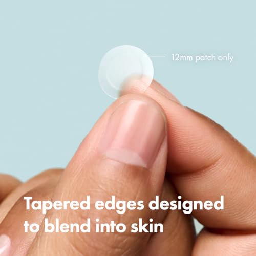 Mighty Patch¢â Invisible+ Patch ? The Barely-There Daytime Hydrocolloid Acne Pimple Patch for Covering Zits and Blemishes, Tapered Edges Designed to Blend Into Skin (72ct) (Pack of 2)