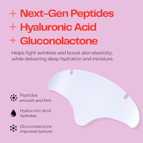 Morrow Forehead Wrinkle Patches - 36 Peptide Anti-Aging Stickers