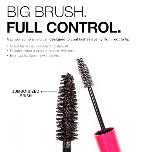 Palladio 4D Boost Volumizing Mascara - Black, Nourishing