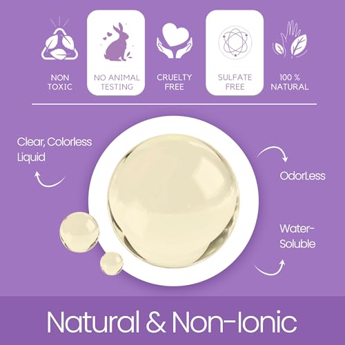 Coco Glucoside Organic (12 Ounce / 354 mL) Natural Non-Ionic Surfactant, Cleansing & Foaming Agent for DIY Cosmetics Skincare & Haircare, Versatile Emulsifying Agent by Talsen Chemicals
