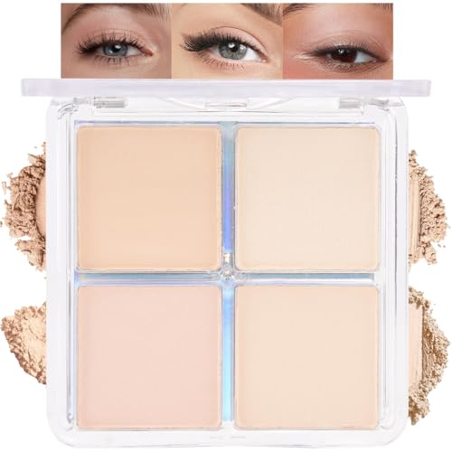 Vanilla Nude Eyeshadow Palette - 4 Matte & Shimmer Shades