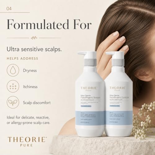 Theorie Pure Hypoallergenic Shampoo & Conditioner Set 400mL