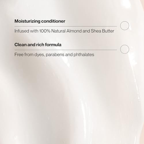 Suave Shampoo and Conditioner Set, Almond & Shea Butter - Moisturizing Shampoo & Conditioner, Dry Hair Treatment, Scented, 12.6 Oz Ea (2 Piece Set)