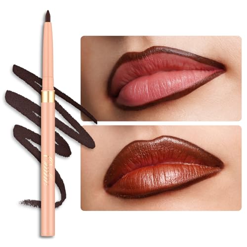 Oulac Brown Lip Liner Pencil - Waterproof & Retractable