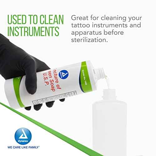 Dynarex Green Soap, 16 Ounce (Pack of 12)